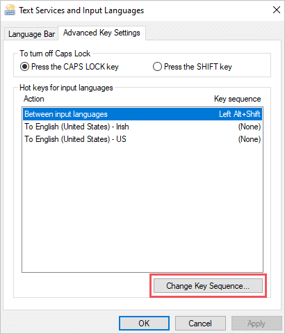 logitech keyboard settings windows 10